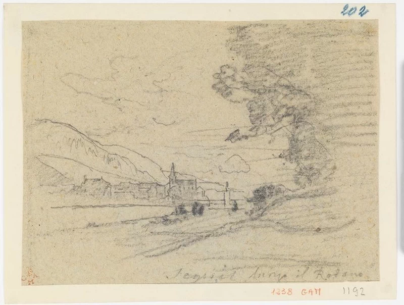 Lungo il Rodano - Uffizi, Firenze